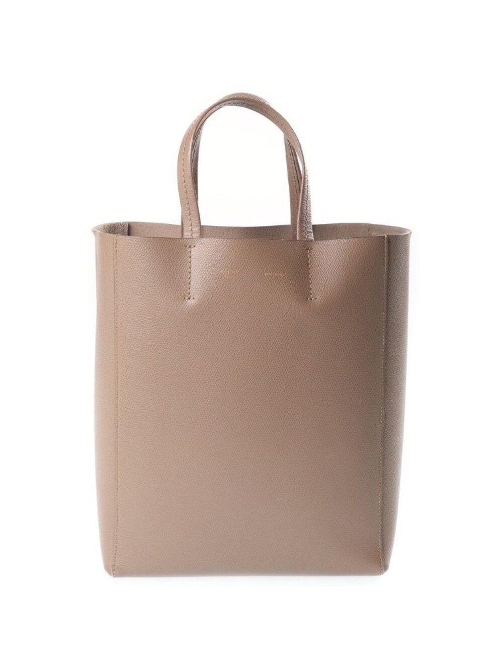 Celine Vertical Small Cabas 2-Way Tote Beige
